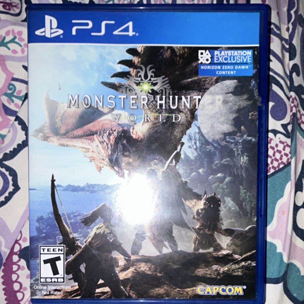 Capcom Monster Hunter: World Sony PlayStation 4 Case NO GAME